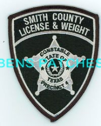 TEXAS,A,SMITH COUNTY CONSTABLE PRECINCT 4 LICENSE AND WEIGHT 1